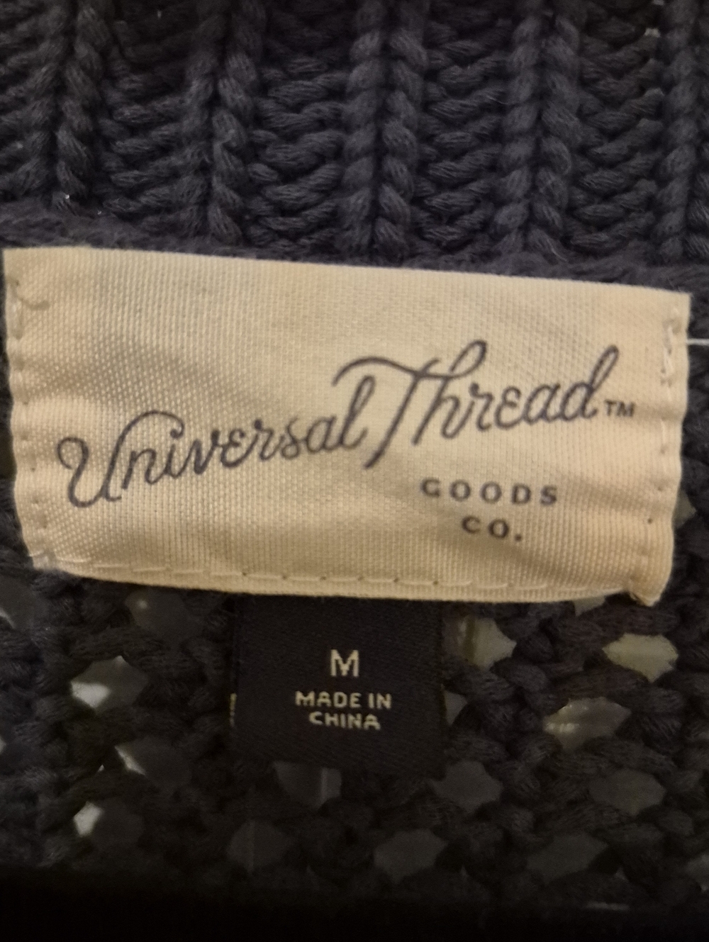 Universal Thread | MEDIUM | Open-work Crewneck Pullover sweater - Picture 10 of 10